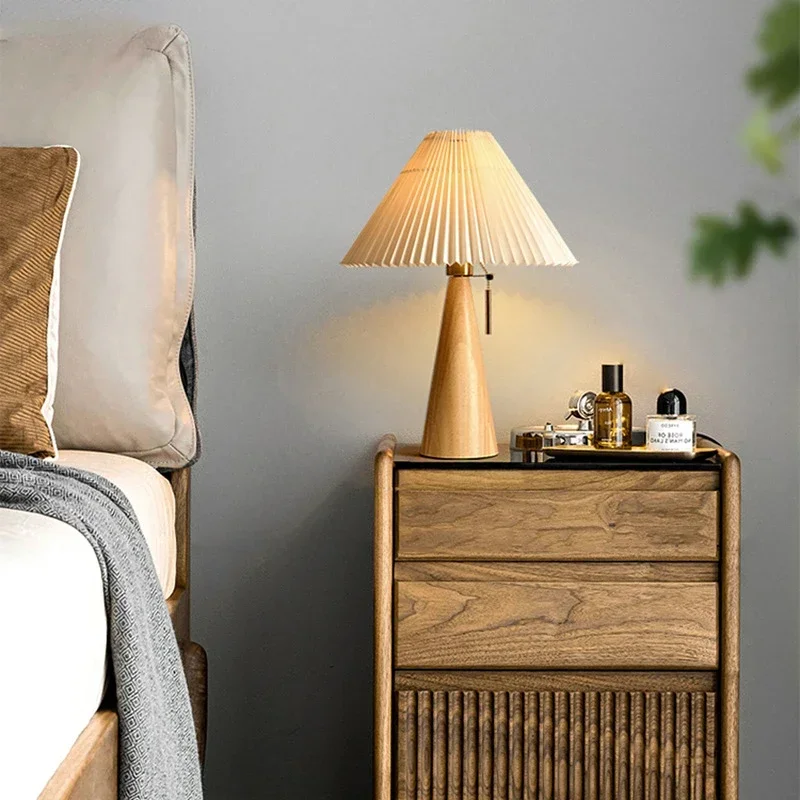 Lighting Decor Bedroom - مصباح طاولة بتصميم عتيق مطوي، إضاءة