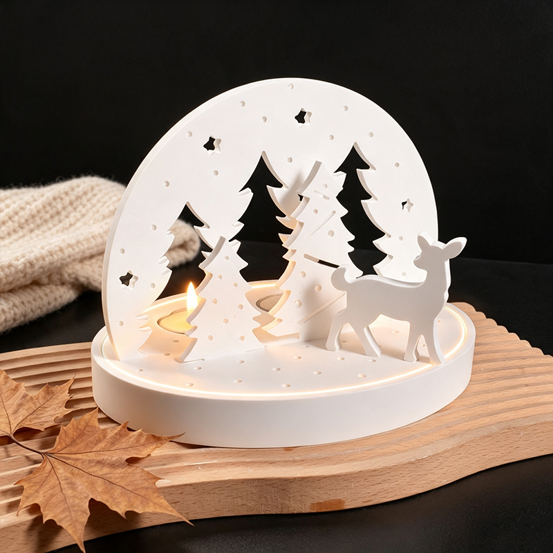 قوالب سيليكون لحامل شموع الإضا - مراجعة Candle Holder Set وسعره