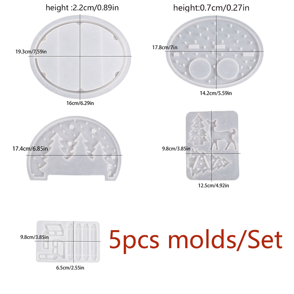 قوالب سيليكون لحامل شموع الإضا - مراجعة Candle Holder Set وسعره