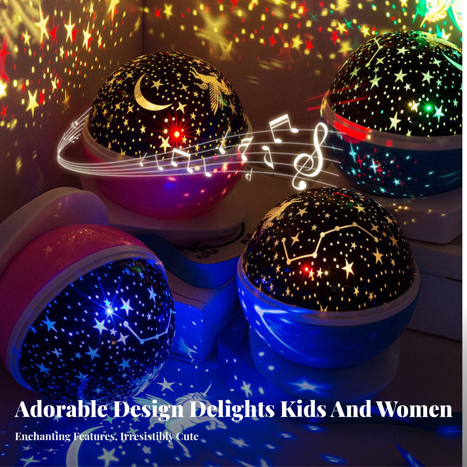 جهاز عرض ضوئي للنجوم مع تأثير  - مراجعة Lighting Decor Bedroom وسعره