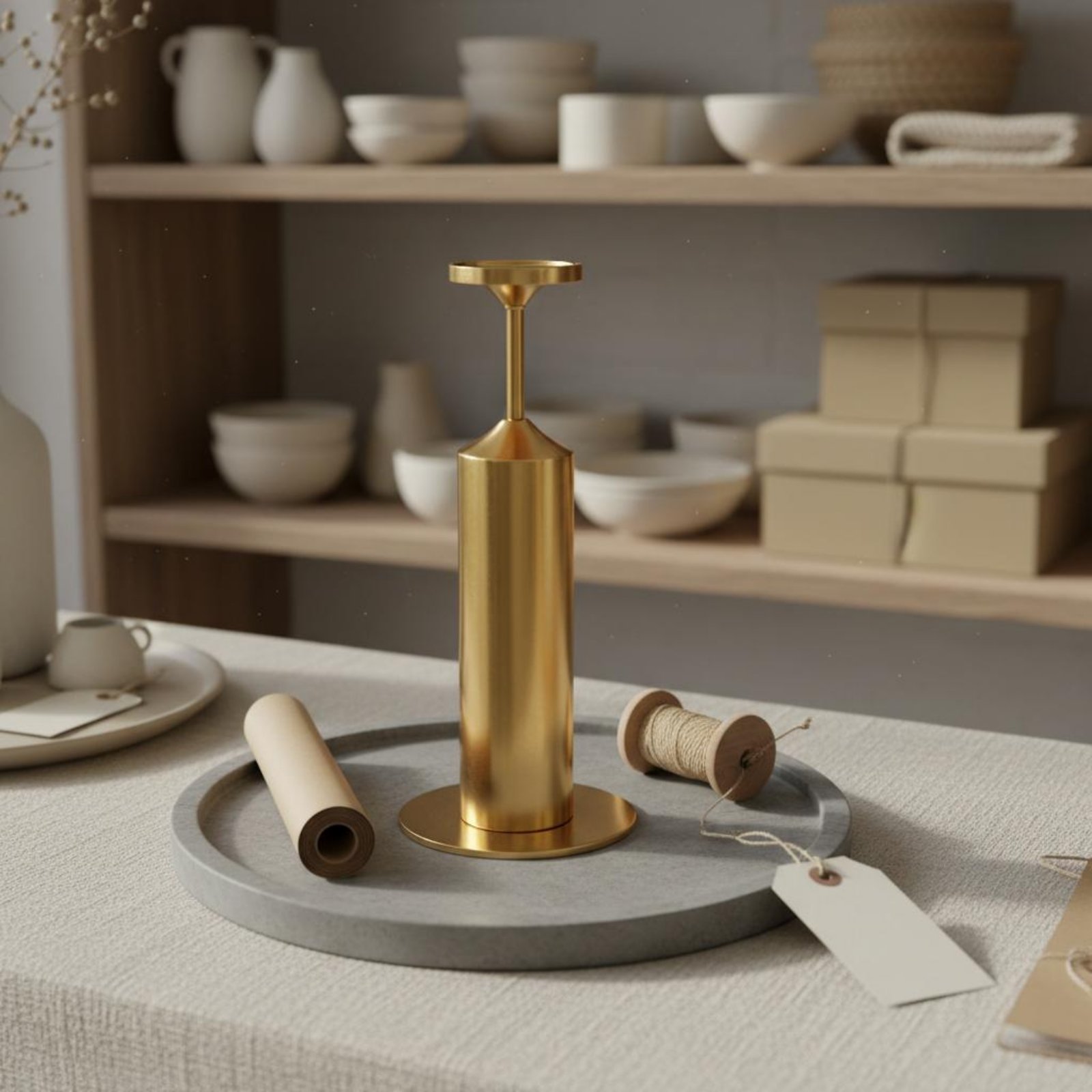 طقم حاملات شموع معدنية أنيقة ذ - مراجعة Candle Holder Set وسعره