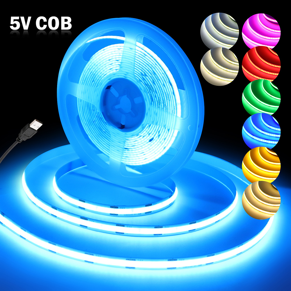 شريط إضاءة LED بتقنية COB بجهد - مراجعة Decor Lighting Hours وسعره