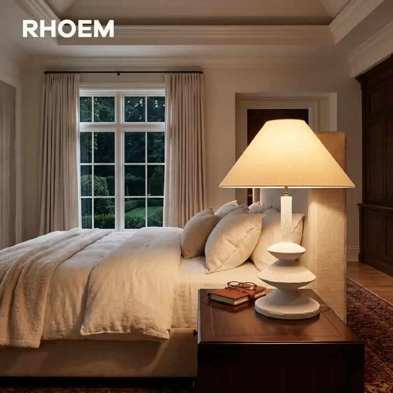 مصباح طاولة بيسارو من RHOEM لل - مراجعة Lighting Decor Bedroom وسعره
